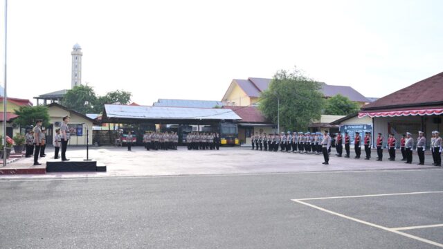 ‎Polres Pidie Gelar Upacara Hari Juang Polri, Kobarkan Semangat Pengabdian dan Keteladanan
