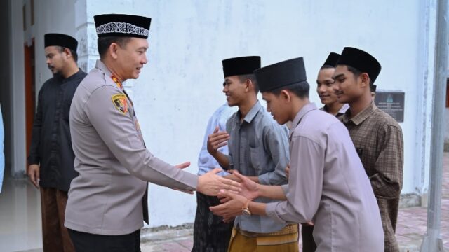 ‎‎Kapolres Pidie Pererat Silaturahmi dengan Pimpinan HUDA Pidie, Ajak Jaga Damai Aceh dan Semarakkan HUT RI ke-81