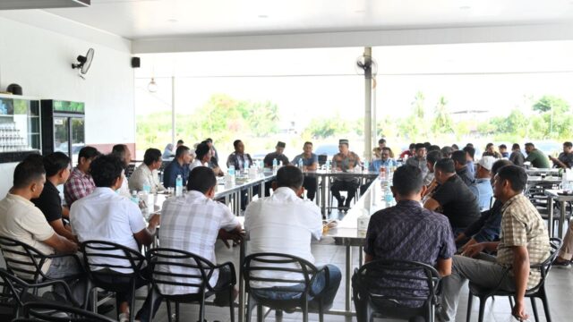 ‎Kapolres Pidie dan KPA, Perkuat Silaturahmi Untuk Komitmen Jaga Perdamaian Aceh ‎