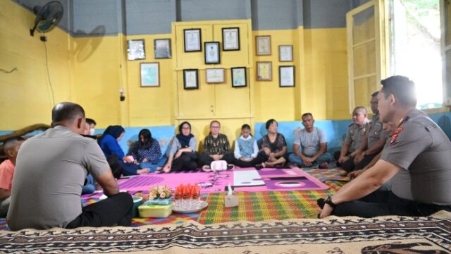 Minggu Kasih, Kapolres Pidie Sambangi Jemaat Kristiani di Sigli